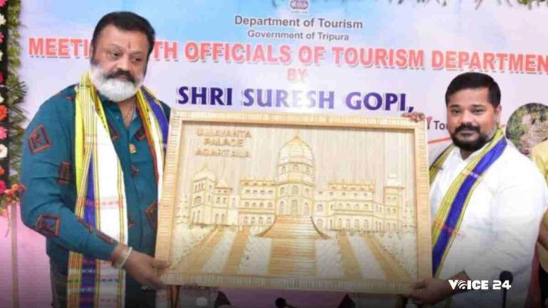 Tourism Minister Sushant Chowdhury