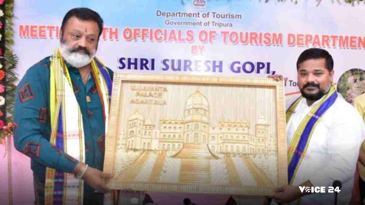 Tourism Minister Sushant Chowdhury